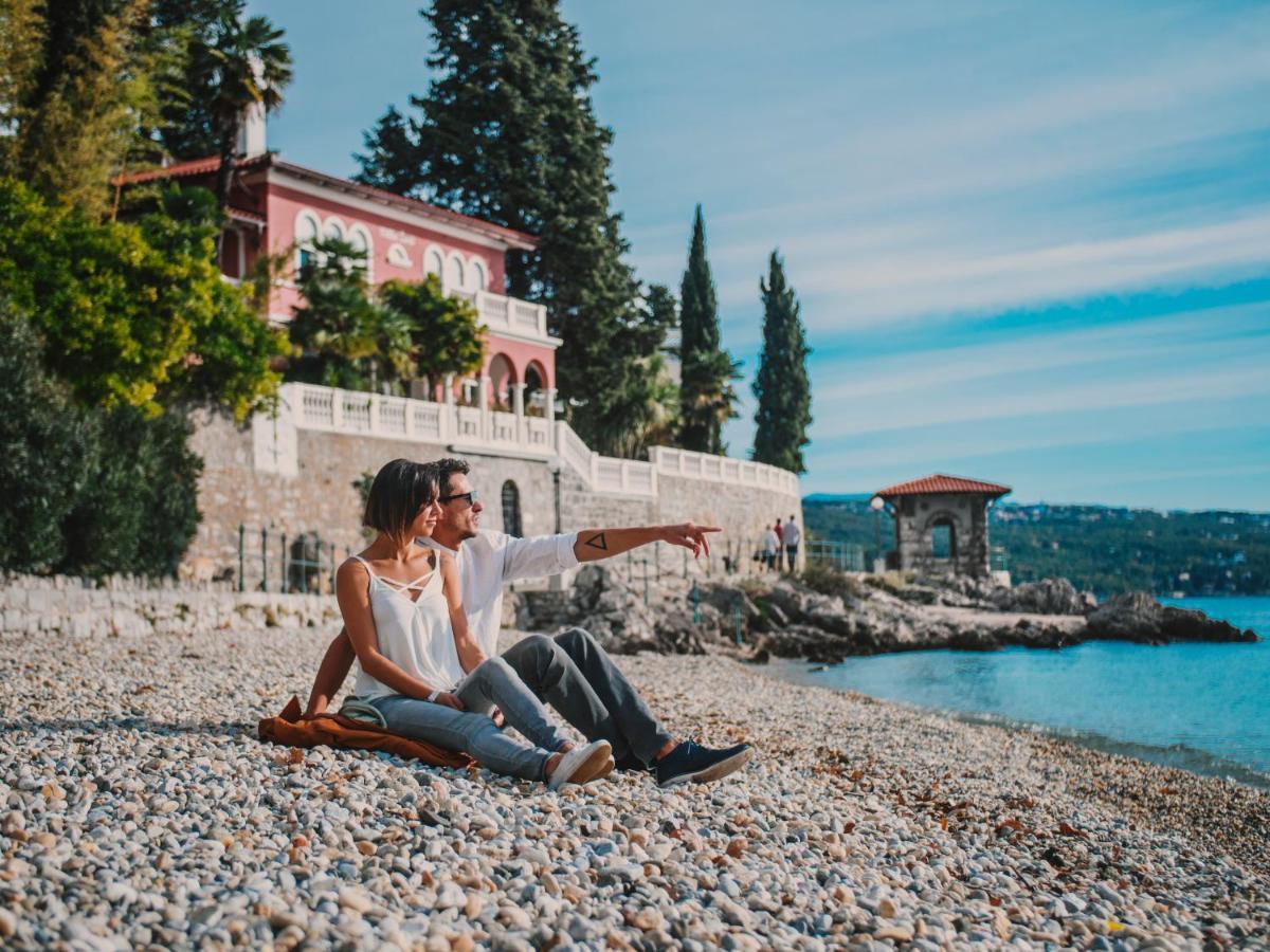 Apartment Maja Opatija With Free Private Parking And Lovely Sea View Terrace Kültér fotó