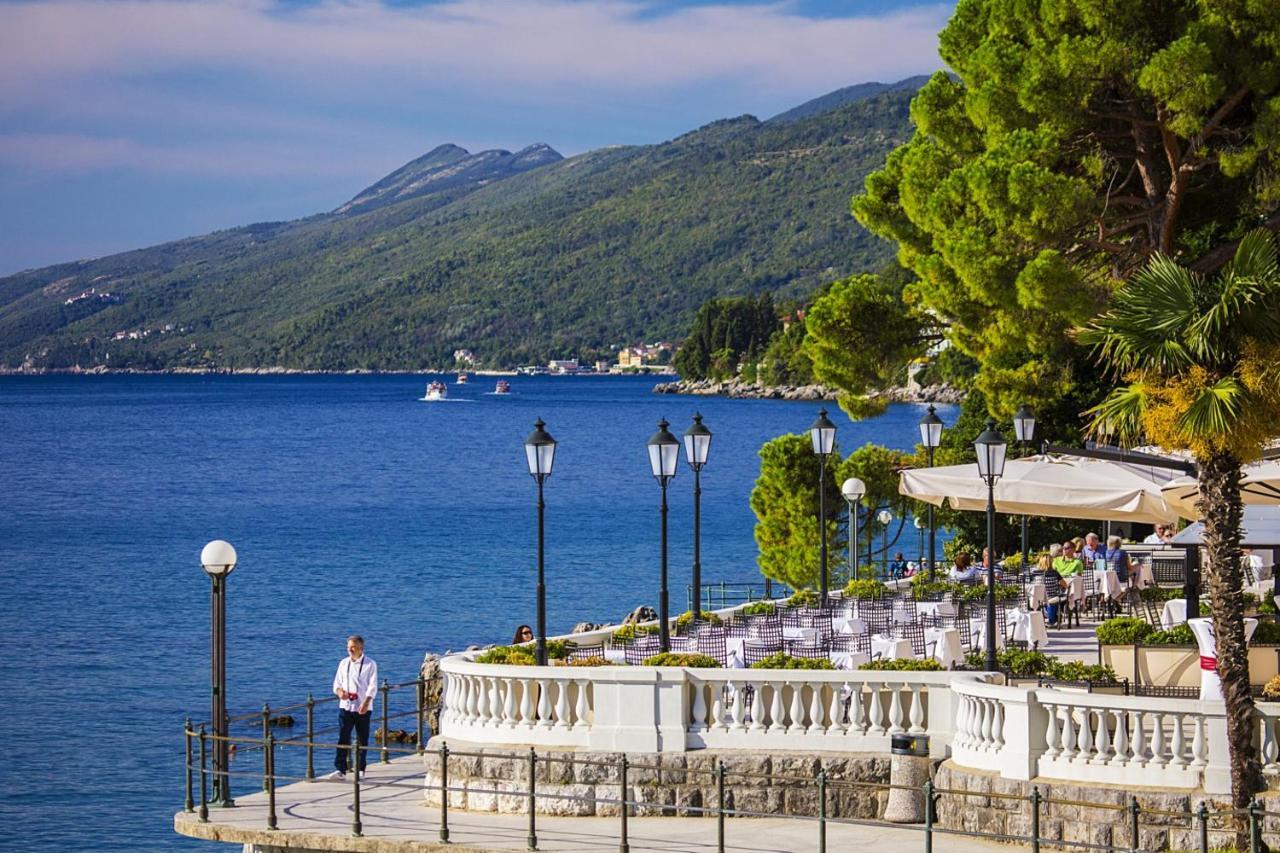 Apartment Maja Opatija With Free Private Parking And Lovely Sea View Terrace Kültér fotó