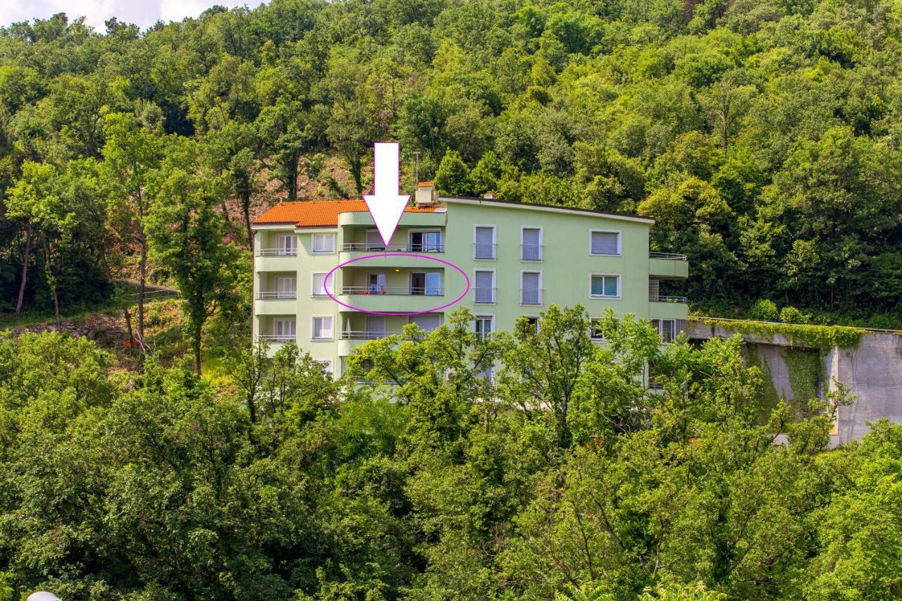 Apartment Maja Opatija With Free Private Parking And Lovely Sea View Terrace Kültér fotó